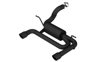 Borla Jeep Wrangler JL / JLU Axle-Back Exhaust (2018–2026), part 11957CB - ATAK / Black coated