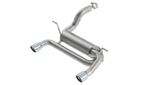 Borla Jeep Wrangler JL / JLU Axle-Back Exhaust (2018–2026), part 11962 - Touring / Polished stainless steel