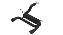Borla Jeep Wrangler JL / JLU Axle-Back Exhaust (2018–2026), part 11962CB - Touring / Black coated