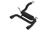 Borla Jeep Wrangler JL / JLU Axle-Back Exhaust (2018–2026), part 11964CB - ATAK / Black coated