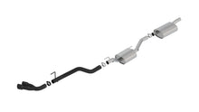 Borla Jeep Gladiator JT Side-Exit Cat-Back Exhaust (2020–2026), part 140811CB - Touring / Black coated
