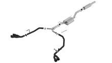 Borla Jeep Gladiator JT Side-Exit Cat-Back Exhaust (2020–2026), part 140815CB - S-Type / Black coated