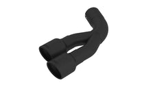 Borla Jeep Gladiator JT Tailpipe Conversion / Replacement Tip — Borla Systems, part 60701CB / Black coated