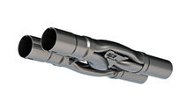 Borla 60745 notched-outlet 2.5-inch Hydroformed SwitchFire X-pipe