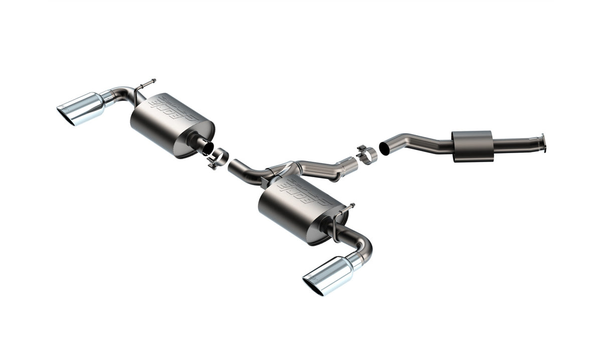 141010 2019-2025 Toyota RAV4 Hybrid Cat-Back Exhaust System S-Type Part # 141010