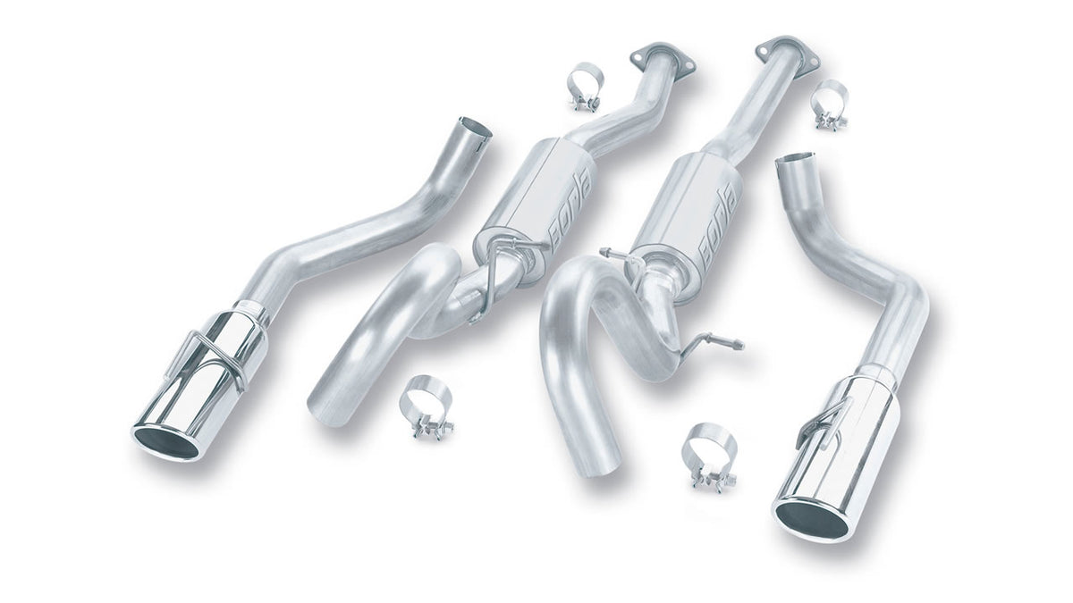 Borla Mustang GT / Mach 1 Cat-Back Exhaust (1999–2004), part 140067