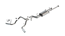 Borla Toyota Tundra True Dual Cat-Back — Split Side Exit (2009–2021), part 140332 — Touring / Bright chrome