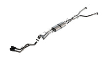 Borla Toyota Tundra V6 / Hybrid True Dual Cat-Back (2022–2026), part 140940BC — ATAK / Black chrome