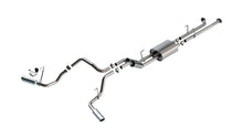 Borla Toyota Tundra True Dual Cat-Back — Split Side Exit (2007–2008), part 141021 — S-Type / Bright chrome