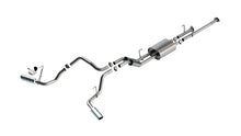 Borla Toyota Tundra True Dual Cat-Back — Split Side Exit (2009–2021), part 141023 — S-Type / Bright chrome