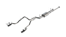 Borla Toyota Tundra True Dual Cat-Back — Split Rear Exit (2009–2013), part 141026BC — ATAK / Black chrome