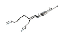 Borla Toyota Tundra True Dual Cat-Back — Split Rear Exit (2014–2021), part 141027 — S-Type / Bright chrome