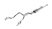 Borla Toyota Tundra True Dual Cat-Back — Split Rear Exit (2014–2021), part 141028 — ATAK / Bright chrome