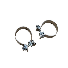 Kooks 3" Oval Clamp In Center/Center Muffler 18" Long Body . Polished Stainless Steel.