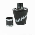 Ramair Jetstream Foam Cone Air Filter (Alloy Neck) - 70mm | JS-175-70-BK-KIT