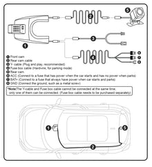 AutoVolt - OEM-Fit Dash Cam for Next Gen Ford Ranger (2023-Present)