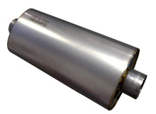 Kooks 3" Oval Center/Center Muffler 18" Long Body . Polished Stainless Steel.
