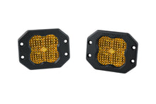 SS3 Yellow Pro Flush Mount LED Pod (pair)