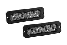 SS6 White Flush Mount LED Light Bar (pair)