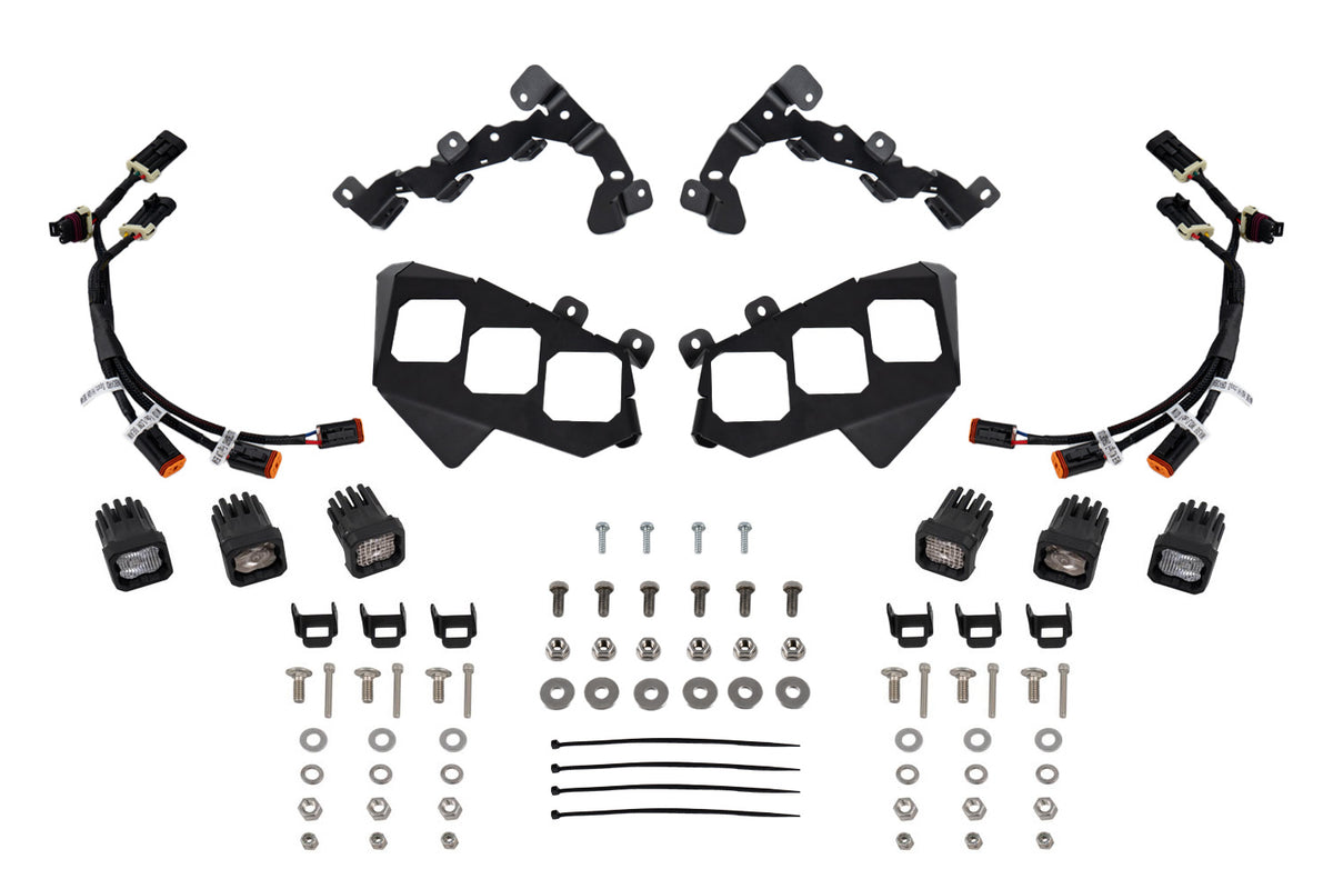 SSC1 LED Headlight Kit for 2017-2025 Can-Am Maverick X3