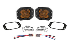 SS3 Yellow Pro Flush Mount LED Pod (pair)