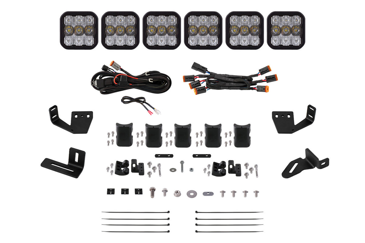 SS5 CrossLink Lightbar Kit for Prinsu/Sherpa Roof Racks