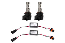 9006/9012 White SL2 LED Bulbs (pair) with AntiFlicker Modules
