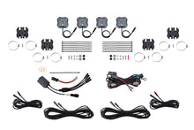 Stage Series SXS Rock Light Installer Kit RGBW M8 w/Controller (4-pack)