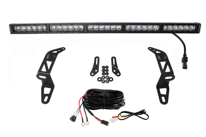 Diode Dynamics 2018-2026 Jeep JL Wrangler Bumper LED Lightbar Kit