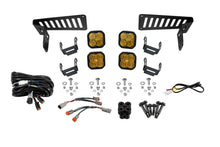 SS3 Cowl LED Bracket Kit for 2018-2026 Jeep JL Wrangler/Gladiator Yellow Pro