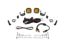 SS3 LED Bumper 1.5 Inch Roll Bar Kit Pro Yellow SAE Fog (pair)