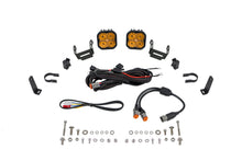 SS3 LED Bumper 1.5 Inch Roll Bar Kit Max Yellow SAE Fog (pair)