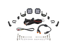SS3 LED Bumper 1.5 Inch Roll Bar Kit Pro White SAE Fog (pair)
