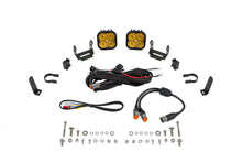 SS3 LED Bumper 1.5 Inch Roll Bar Kit Sport Yellow SAE Fog (pair)
