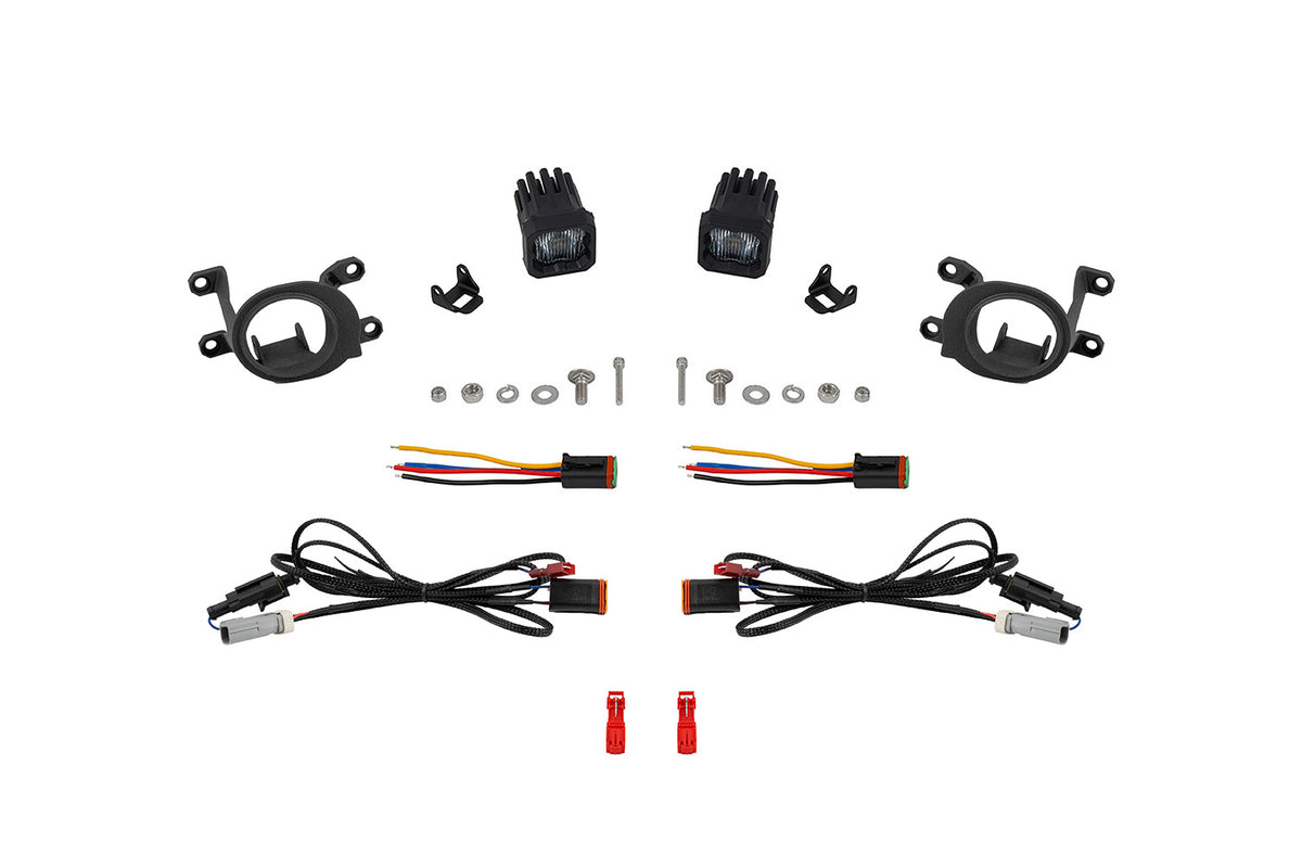 SSC1 Type BM LED Fog Light Kit White SAE Fog