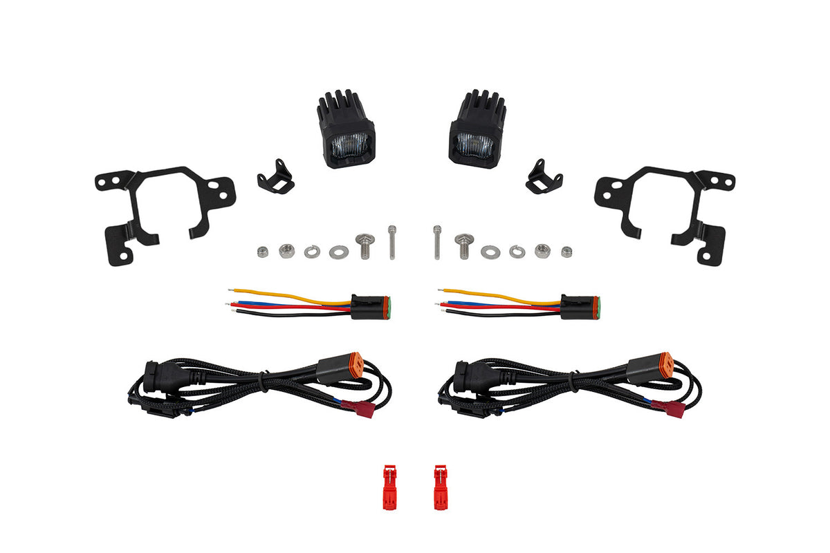 SSC1 Type G3M LED Fog Light Kit White SAE Fog