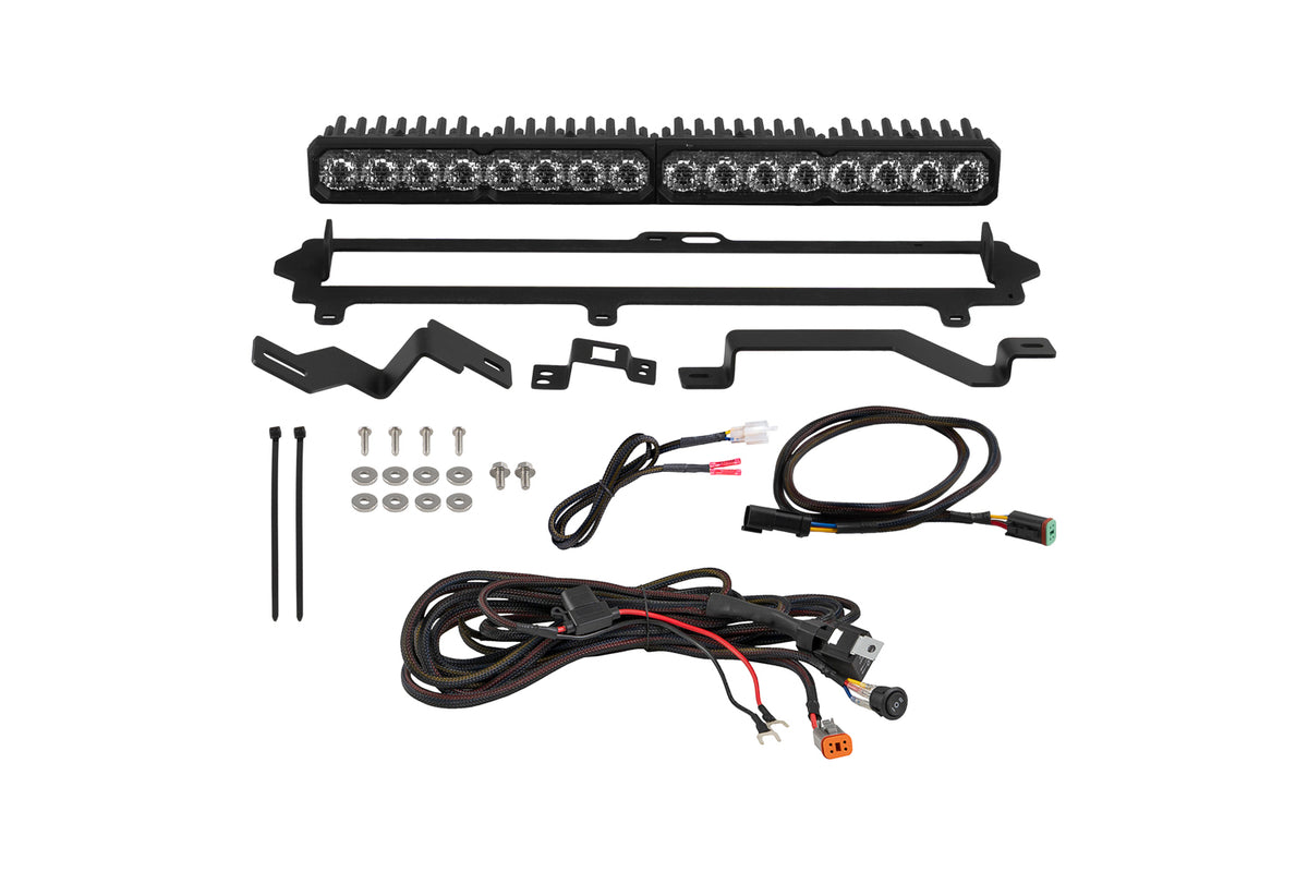 Tundra 2022 Pro Grille SS20 Pro LED Kit White Combo