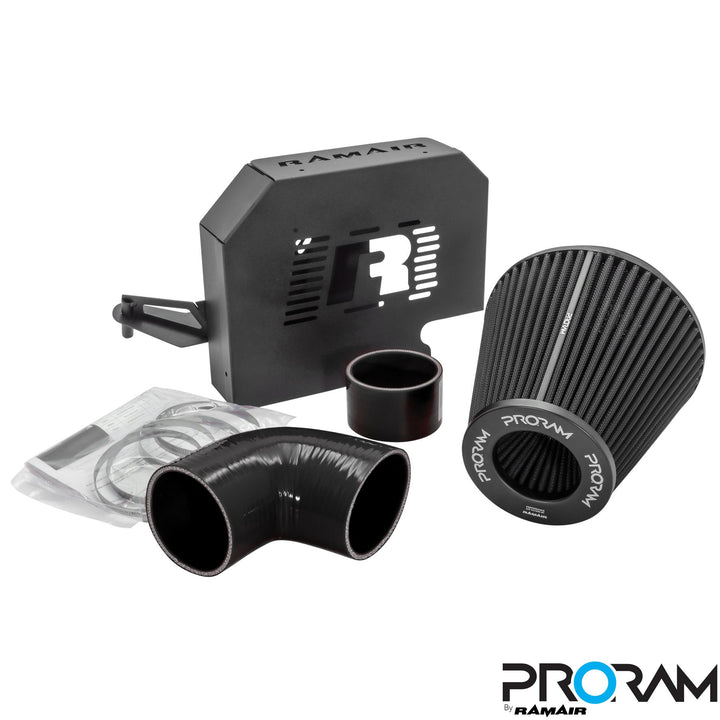Ramair PRORAM Pleated Induction Kit – Ford Focus MK2 ST 225 2005-2012 (with ECU holder) | PRK-225-BK-ECU