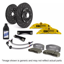 EBC big brake kit with yellow calipers. Image shown is generic and may not reflect actual parts.