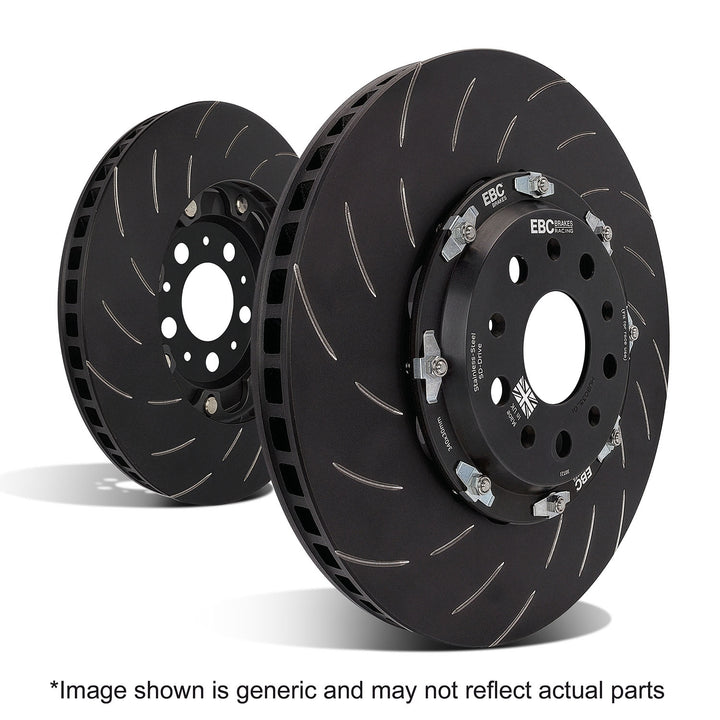 EBC Racing Front & Rear Disc and Pad Kit – Aston Martin DB9 / Vantage 4.3 – P2DK091