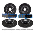 EBC Racing Front & Rear Disc and Pad Kit – Honda Civic Type R FK2 – P2DK035