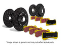 EBC Racing Front & Rear Disc and Pad Kit – Volkswagen CC / Passat B7 – P2DK032