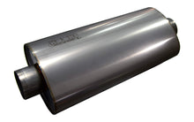 Kooks 3" Oval Center/Center Muffler 18" Long Body . Polished Stainless Steel.