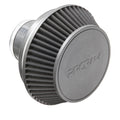 Ramair PRORAM Pleated Cone Air Filter (Alloy Neck) - 90mm External | PR-CC-193-VS-90-BK-KIT
