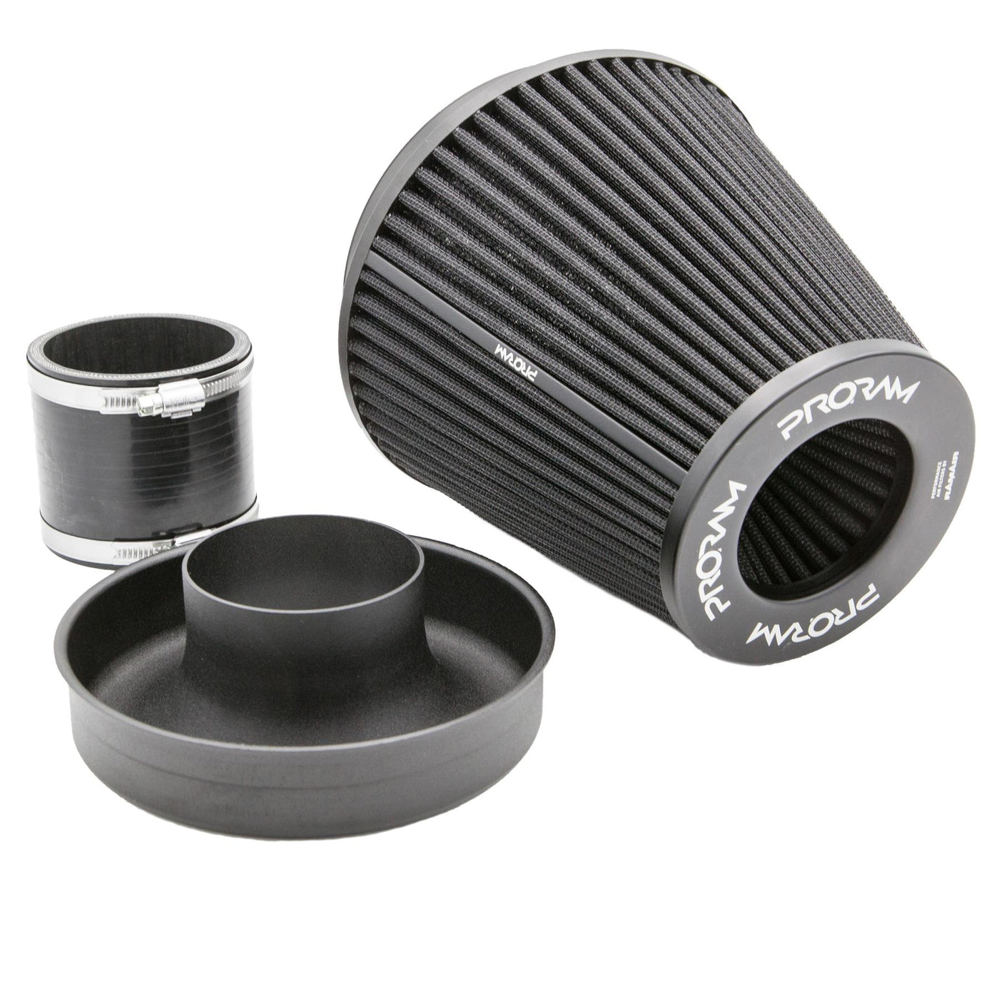 Ramair Jetstream Foam Cone Air Filter (Alloy Neck) – 83mm External | PR-CC-195-VS-83-BK-KIT | Image 1