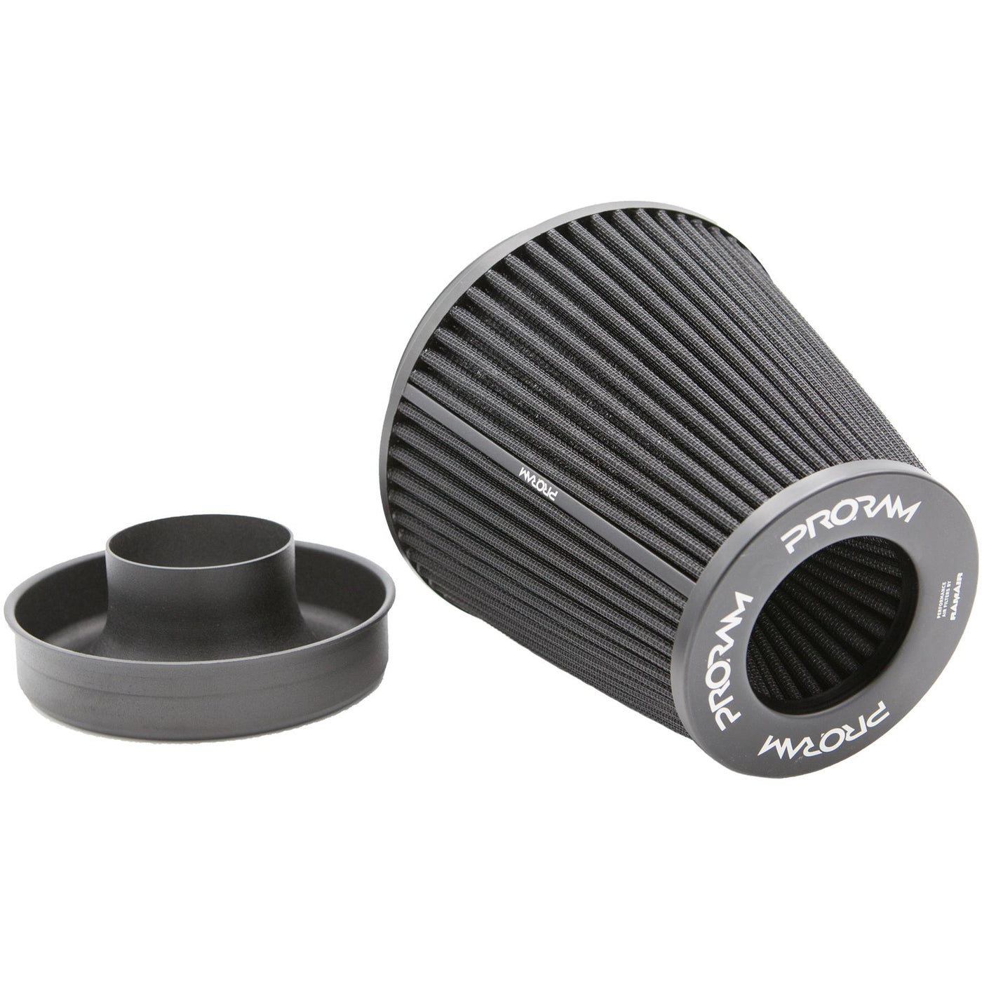 Ramair Jetstream Foam Cone Air Filter (Alloy Neck) – 83mm External | PR-CC-195-VS-83 | PR-CC-195-VS-83-BK | Image 1