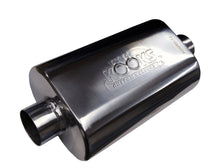 Kooks 2-1/2" Oval Center/Center Muffler 12" Long Body . Polished Stainless Steel.