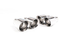 Audi S4/S5 B9 Non Sport Diff models - Resonated (Quieter) Cat-Back Exhaust System with Quad GT-100 Polished Trims