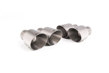 Audi S5 B9 Coupe/Cabriolet Non Sport Diff models - Resonated (Quieter) Cat-Back Exhaust System with Quad GT-100 Titanium Trims