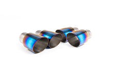 Audi S4/S5 B9 Non Sport Diff models - Resonated (Quieter) Cat-Back Exhaust System with Quad GT-90 Burnt Titanium Trims